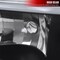 Spec-D Tuning 99-02 CHEVROLET SILVERADO MATTE BLACK HOUSING CLEAR LENS WITH LED BAR, PK  2 LBLH-SIV99JM-G3-RS - alternate 4